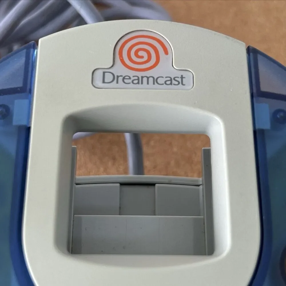 SEGA Dreamcast - OEM Blue Controller HKT-7700 - Excellent Condition